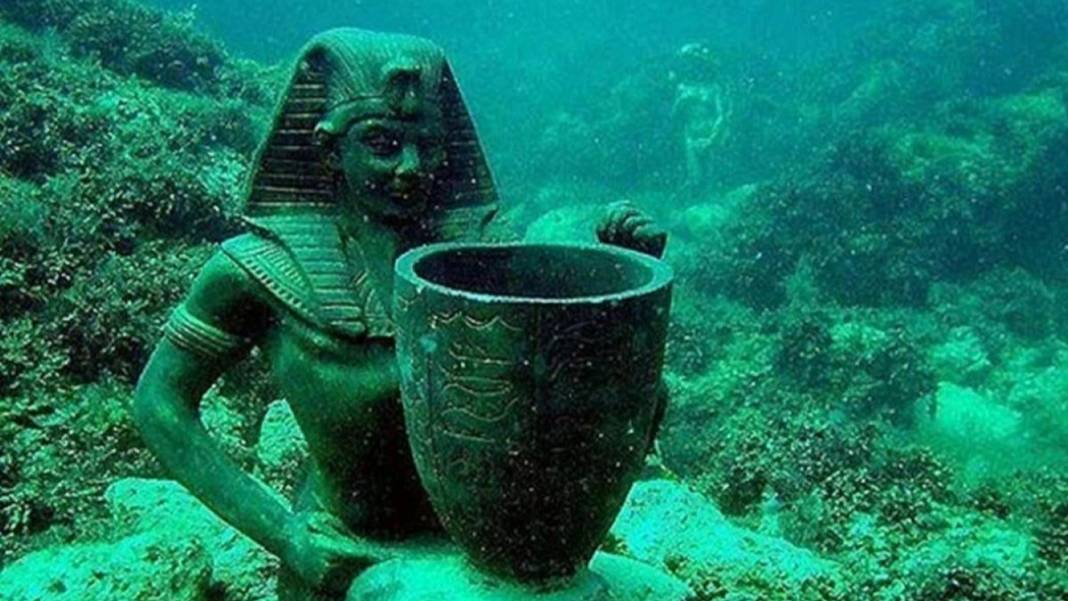 Akdeniz'de tarihe geçecek keşif! İşte bin yıllık su altı şehri... 9